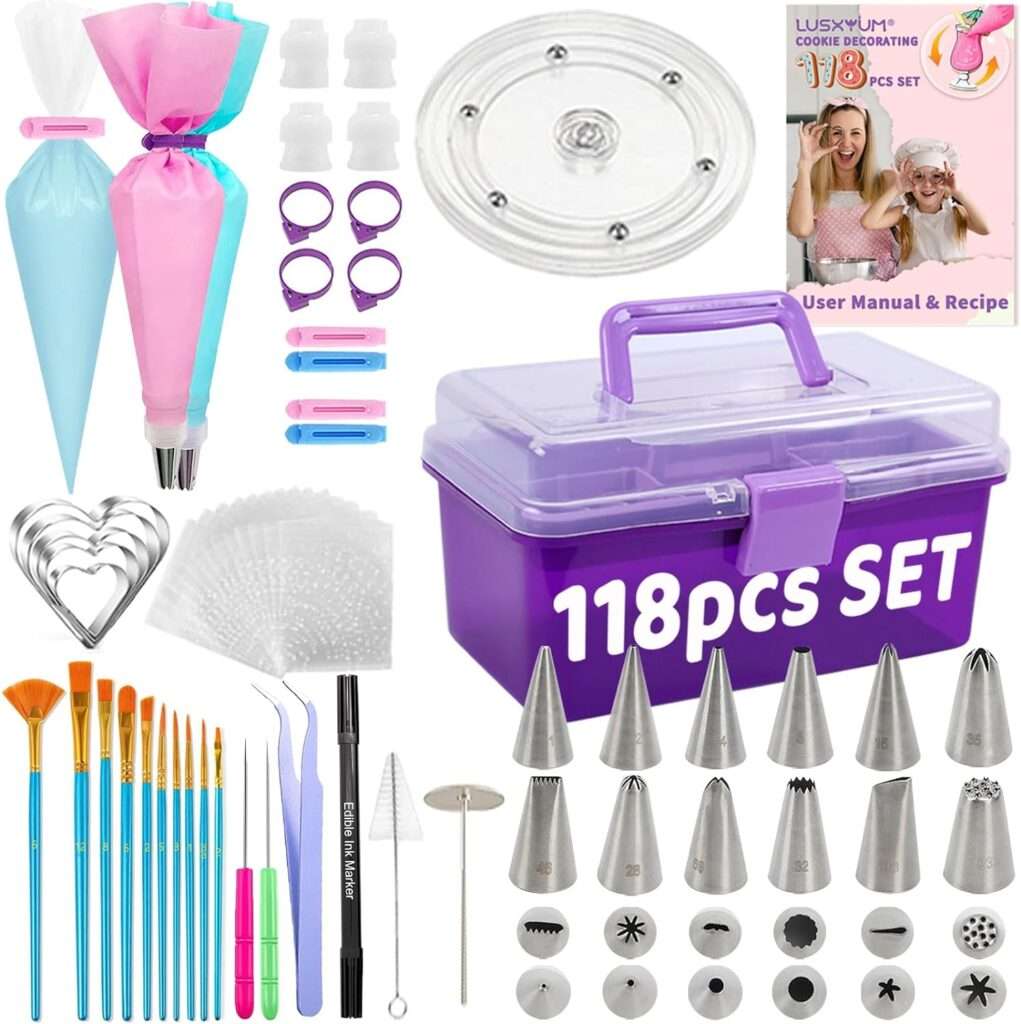 A 118 piece baking kit, this is everything that you would need to bake!