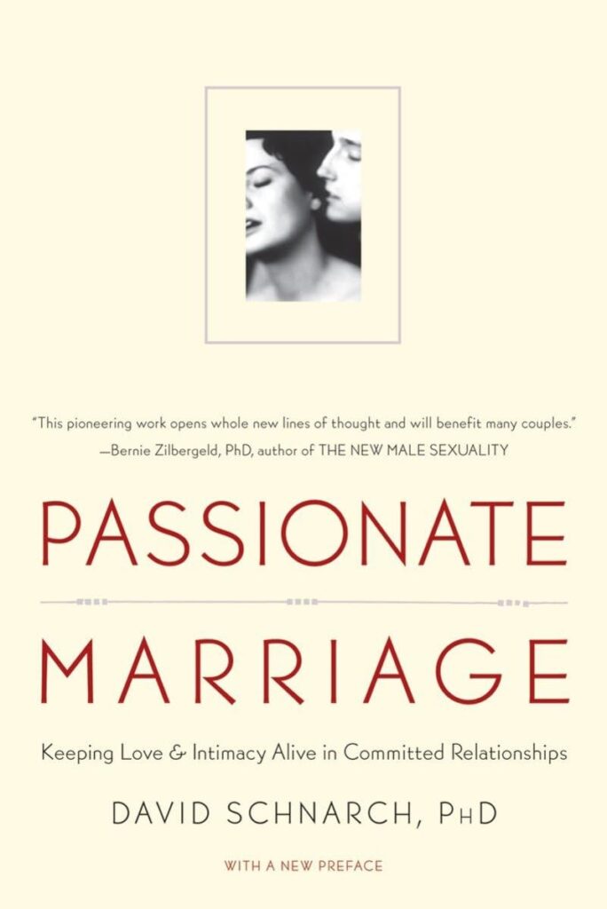 Passionate Marriage has long been recognized as the pioneering book on intimate human relationships. Now with a new preface by the author, this updated edition explores the ways we can keep passion alive and even reach the height of sexual and emotional fulfillment later in life. Acclaimed psychologist David Schnarch guides couples toward greater intimacy with proven techniques developed in his clinical practice and worldwide workshops. Chapters―covering everything from understanding love relationships to helpful "tools for connections" to keeping the sparks alive years down the road―provide the scaffolding for overcoming sexual and emotional problems. This inspirational book is sure to help couples invigorate their relationships and reach the fullest potential in their love lives.