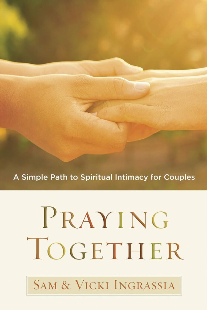Praying together as a couple is important. You know that praying together offers many benefits: a better relationship, more respect, more intimacy, deeper love for your spouse, better communication, and the list goes on. So, why aren't you doing it? What’s holding you back as a couple from one of the richest experiences in your marriage? Praying Together offers a guilt-free understanding of the hidden reasons we as couples aren't going to the Lord in prayer as a team. Birthed from their own shortcomings and transformed marriage, authors Sam and Vicki share a model for prayer within the marriage relationship that is compelling, simple, biblical, and powerfully transforming. While each chapter closes with sample Scripture and prayer for husbands and wives to use together, Praying Together equips couples to pray with one another after the book is finished.