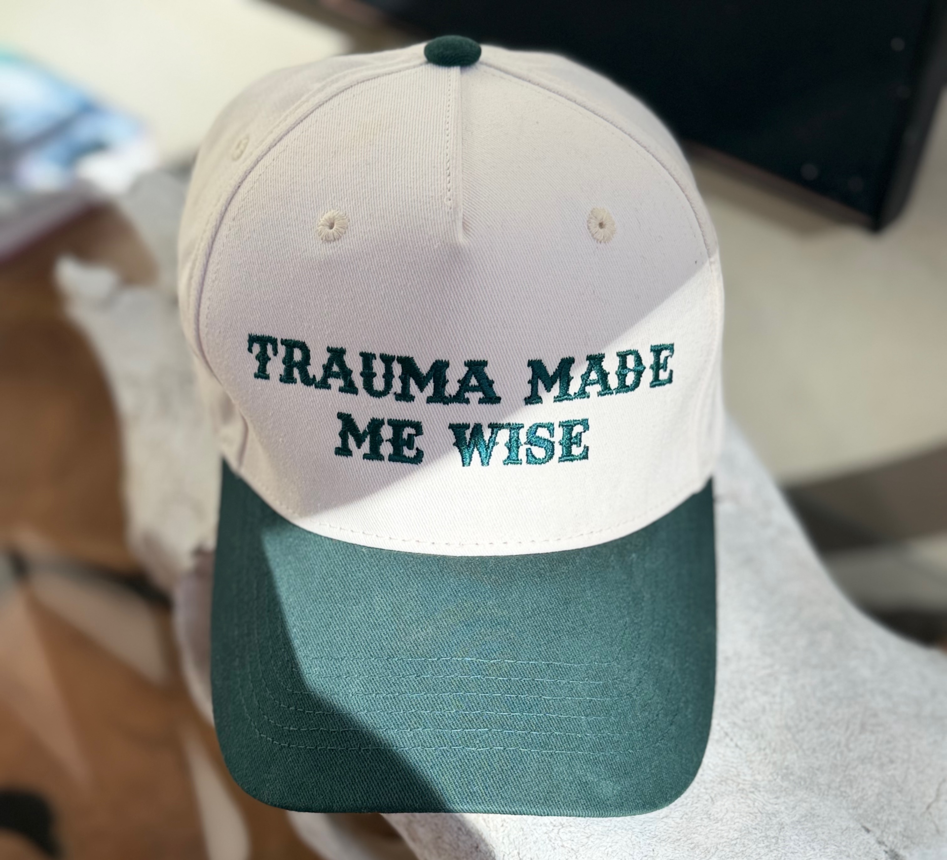 Trauma Made Me Wise – Hat
